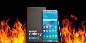 samsung phones bursting into flames